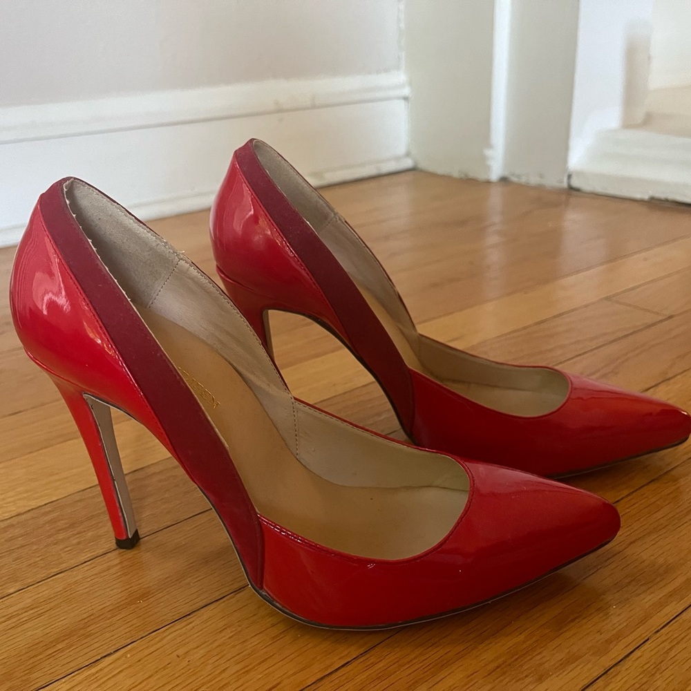 Red high heels